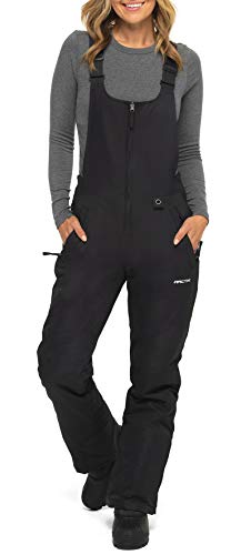 ARCTIX Damen Essential Insulated Bib Overalls Ski-Lätzchen, Schwarz, Medium/29 Inseam von ARCTIX