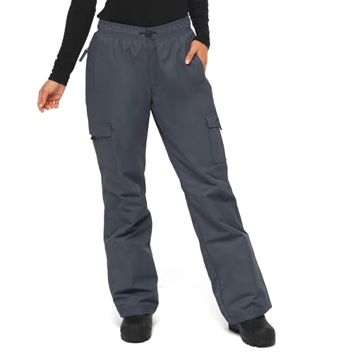 Arctix Damen Lumi Pull Over Fleece Lined Cargo Snow Pants Schneehose, Stahl, 2X (20W-22W) Regular von ARCTIX