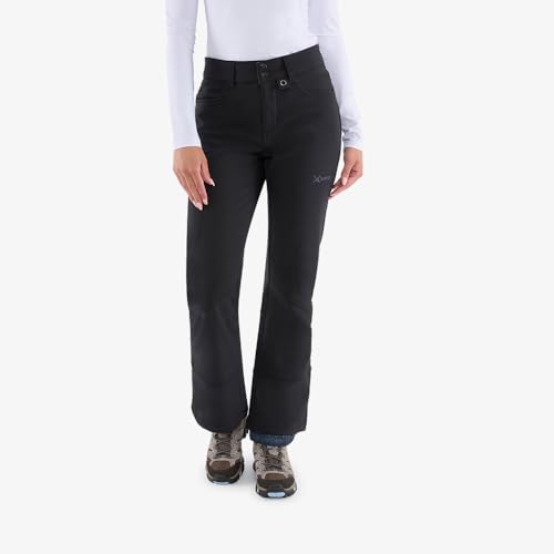 Arctix Damen Sarah Fleece-Lined Softshell Pants Skihose, Schwarz, XL x 31L Arctix Damen Sarah Fleece-Lined Softshell Pants Skihose, Schwarz, XL x 31L von Arctix