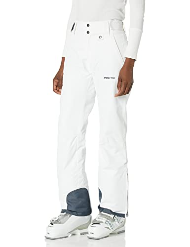 Arctix Damen Insulated Snow Pants Skihose, Weiß, X-Small von Arctix