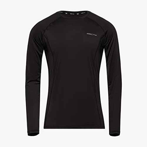 ARCTIX Herren Power Base Layer Crewneck Top Baselayer-Shirt, Schwarz, M ARCTIX Herren Power Base Layer Crewneck Top Baselayer-Shirt, Schwarz, M von ARCTIX