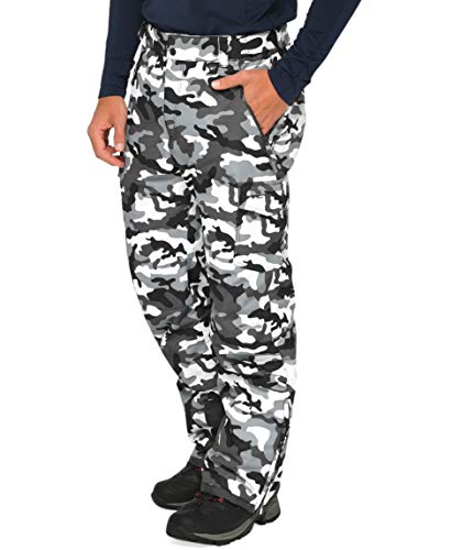 Arctix Herren Snowsports Cargo Pants Skihose, A6 Camo Schwarz, 3X-Large/36 Inseam von ARCTIX