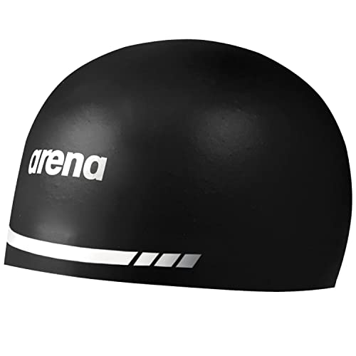 ARENA Herren 3D Soft Cap Badekappe Schwarz M, Schwarz, M EU ARENA Herren 3D Soft Cap Badekappe Schwarz M, Schwarz, M EU von ARENA