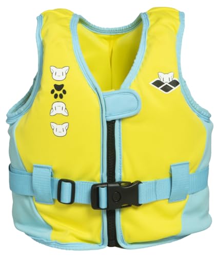 ARENA 4018 Unisex – Baby Kinder Auftriebsweste Friends, gelb, 4-6Y von ARENA