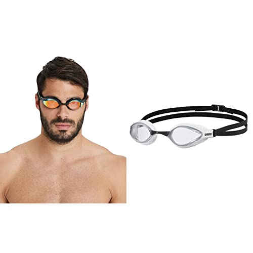 ARENA Airspeed Mirror Anti Beschlag Unisex Wettkampf Schwimmbrille für Erwachsene & Air-Speed Anti-Fog Wettkampf Schwimmbrille Unisex für Erwachsene, Schwimmbrille mit breiten Gläsern ARENA Airspeed Mirror Anti Beschlag Unisex Wettkampf Schwimmbrille für Erwachsene & Air-Speed Anti-Fog Wettkampf Schwimmbrille Unisex für Erwachsene, Schwimmbrille mit breiten Gläsern von ARENA
