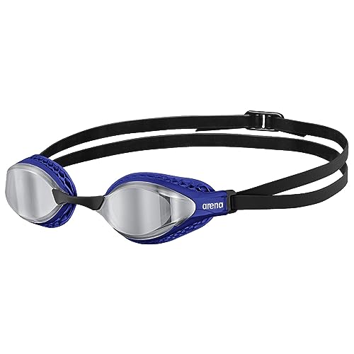 arena Airspeed Mirror Anti Beschlag Unisex Wettkampf Schwimmbrille für Erwachsene, Schwimmbrille mit Breiten Gläsern, UV-Schutz, 3 Austauschbaren Nasenstegen, Air-Seals Dichtungen arena Airspeed Mirror Anti Beschlag Unisex Wettkampf Schwimmbrille für Erwachsene, Schwimmbrille mit Breiten Gläsern, UV-Schutz, 3 Austauschbaren Nasenstegen, Air-Seals Dichtungen von ARENA