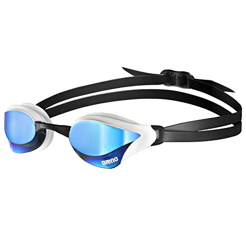arena Cobra Core Swipe Mirror Unisex-Wettkampfbrille für Erwachsene, Schwimmbrille mit Gebogenen Spiegelgläsern, Anti-Beschlag, UV-Schutz, 5 Austauschbare Nasenstege arena Cobra Core Swipe Mirror Unisex-Wettkampfbrille für Erwachsene, Schwimmbrille mit Gebogenen Spiegelgläsern, Anti-Beschlag, UV-Schutz, 5 Austauschbare Nasenstege von ARENA
