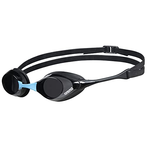 arena Cobra Original Swipe Unisex-Wettkampfbrille für Erwachsene, Schwimmbrille mit Anti-Beschlag-Gläsern, UV-Schutz, 4 Austauschbare Nasenstege, Dark_Smoke-Black-Blue arena Cobra Original Swipe Unisex-Wettkampfbrille für Erwachsene, Schwimmbrille mit Anti-Beschlag-Gläsern, UV-Schutz, 4 Austauschbare Nasenstege, Dark_Smoke-Black-Blue von ARENA