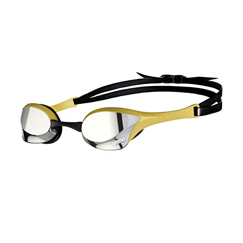 arena Cobra Ultra Swipe Mirror Unisex Race Schwimmbrille für Erwachsene, Taucherbrille mit Gebogenen Spiegelgläsern, Anti-Beschlag, UV-Schutz, 5 Austauschbare Nasenstege arena Cobra Ultra Swipe Mirror Unisex Race Schwimmbrille für Erwachsene, Taucherbrille mit Gebogenen Spiegelgläsern, Anti-Beschlag, UV-Schutz, 5 Austauschbare Nasenstege von ARENA