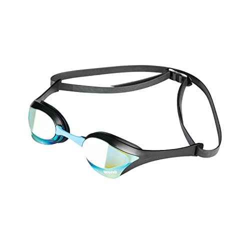 arena Cobra Ultra Swipe Mirror Unisex Race Schwimmbrille für Erwachsene, Taucherbrille mit Gebogenen Spiegelgläsern, Anti-Beschlag, UV-Schutz, 5 Austauschbare Nasenstege, Schwarz arena Cobra Ultra Swipe Mirror Unisex Race Schwimmbrille für Erwachsene, Taucherbrille mit Gebogenen Spiegelgläsern, Anti-Beschlag, UV-Schutz, 5 Austauschbare Nasenstege, Schwarz von ARENA
