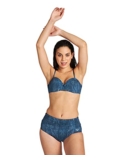 ARENA Damen Cleopatra Two Piece Swimsuit, Denim, 40 EU von ARENA