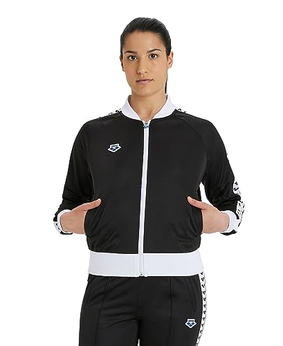 Arena Damen Icons Relax Iv Team Jacke Not Applicable, Black/White/Black, S Arena Damen Icons Relax Iv Team Jacke Not Applicable, Black/White/Black, S von ARENA