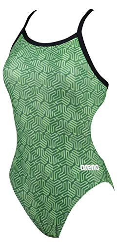 ARENA Damen Standard Kikko Challenge Back One Piece Badeanzug, Schwarz, 36 EU ARENA Damen Standard Kikko Challenge Back One Piece Badeanzug, Schwarz, 36 EU von ARENA