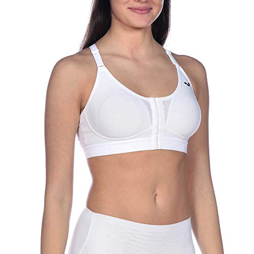 ARENA Damen Sujetador Flora D-Cup Sport-BH, Weiß, 95 von ARENA