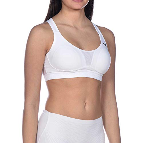 ARENA Damen Sujetador Hera D-Cup Sport-BH, Weiß, 90 ARENA Damen Sujetador Hera D-Cup Sport-BH, Weiß, 90 von ARENA