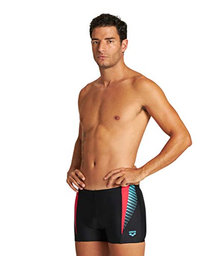 ARENA Herren Threefold Short Swim Trunks, Black-black-anguria, 5 EU von ARENA