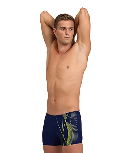 ARENA Herren Arena Branch Short Swim Trunks, Navy, 42 EU von ARENA