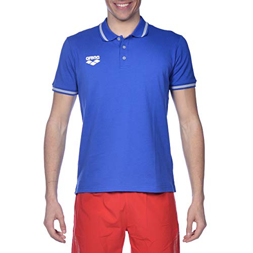 ARENA Herren Arena Team Line Short Sleeve Shirt For Men And Women Polohemd, Royal, S EU von ARENA