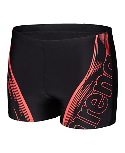 ARENA Herren Men's Swim Graphic Badehosen Shorts, Schwarz, 44 EU ARENA Herren Men's Swim Graphic Badehosen Shorts, Schwarz, 44 EU von ARENA