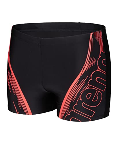 ARENA Herren Men's Swim Graphic Badehosen Shorts, Schwarz, 44 EU von ARENA