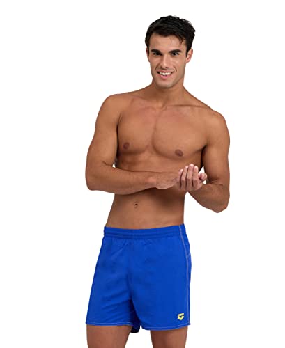 arena Bywayx R Herren-Badeshorts für Meer, Pool & Schwimmbad, Badehose aus Komfortablem, Schnell Trocknendem Recycling-Material, Badehose mit Mesh-Innenfutter und Seitentaschen von ARENA