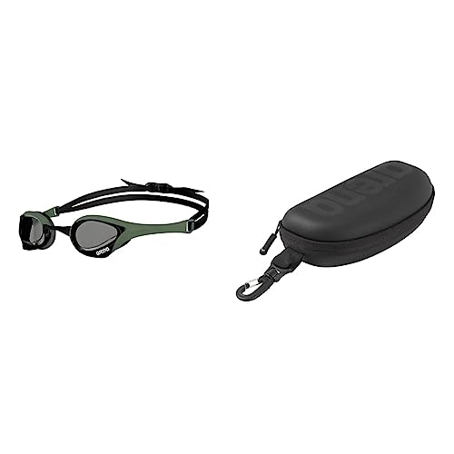 ARENA Herren Cobra Ultra Swipe Brillen, Smoke-Army-Black, Einheitsgröße & Swim Brillenetui, Brillenetui Hardcase, Brillenetui Hartschale, Schwarz ARENA Herren Cobra Ultra Swipe Brillen, Smoke-Army-Black, Einheitsgröße & Swim Brillenetui, Brillenetui Hardcase, Brillenetui Hartschale, Schwarz von ARENA