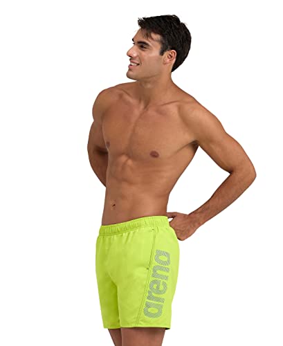 Arena Fundamentals Logo Boxer R Herren Strand- und Pool-Boxershorts, Herren Badeshorts aus weichem, recyceltem und schnell trocknendem Material, Strand-Boxershorts mit Netz-Innenslip Arena Fundamentals Logo Boxer R Herren Strand- und Pool-Boxershorts, Herren Badeshorts aus weichem, recyceltem und schnell trocknendem Material, Strand-Boxershorts mit Netz-Innenslip von ARENA