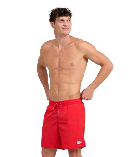 ARENA Herren Men's Arena Icons Solid Boxer Swim Trunks, Rot, M EU von ARENA