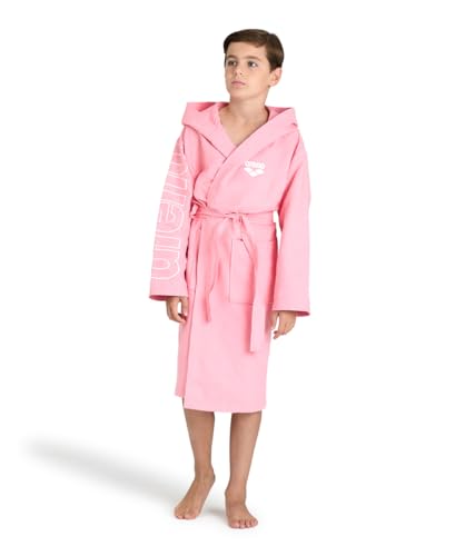 arena Zeal Plus Junior Bademantel aus Mikrofaser für Jungen und Mädchen, Mikrofaser-Bademantel mit Kapuze und Taschen, Schnelltrocknender Unisex-Bademantel, Angenehm und Leicht arena Zeal Plus Junior Bademantel aus Mikrofaser für Jungen und Mädchen, Mikrofaser-Bademantel mit Kapuze und Taschen, Schnelltrocknender Unisex-Bademantel, Angenehm und Leicht von ARENA