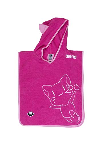 ARENA Unisex Baby Friends Poncho Kids Robe, Fuchsia, Einheitsgröße EU von ARENA