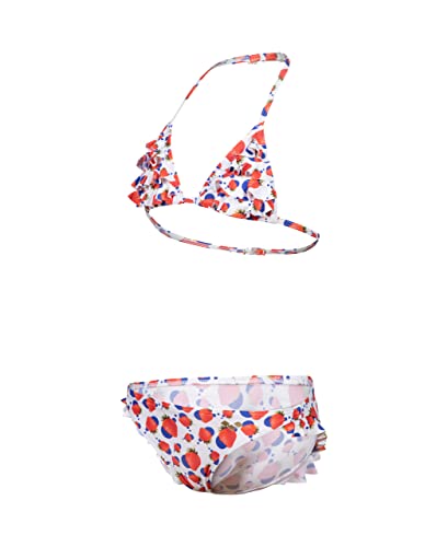 ARENA Mädchen Girls' Arena Vintage Triangle Bikini, White Multi, 128 EU von ARENA