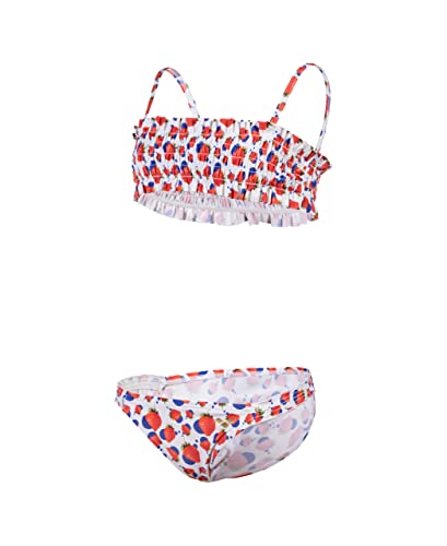 ARENA Mädchen Girls' Arena Vintage Bandeau Bikini, White Multi, 128 EU von ARENA