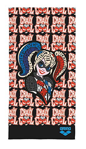 ARENA Super Hero Youth Badetuch, Herren, Super Hero Youth Swim Beach Towel, Harley Quinn, Einheitsgröße von ARENA