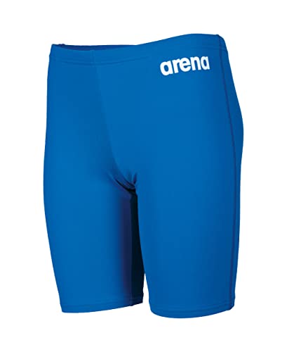 arena Solid Team Junior Kinder-Badehose, Schnelltrocknender Schwimm-Jammer, MaxLife Eco Fabric mit Maximaler Chlorbeständigkeit und UV 50+ Schutz von ARENA