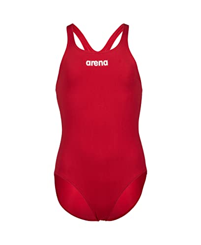 ARENA Mädchen Girl's Team Swimsuit Swim Pro Solid Badeanzüge, Red-white, 152 EU ARENA Mädchen Girl's Team Swimsuit Swim Pro Solid Badeanzüge, Red-white, 152 EU von ARENA
