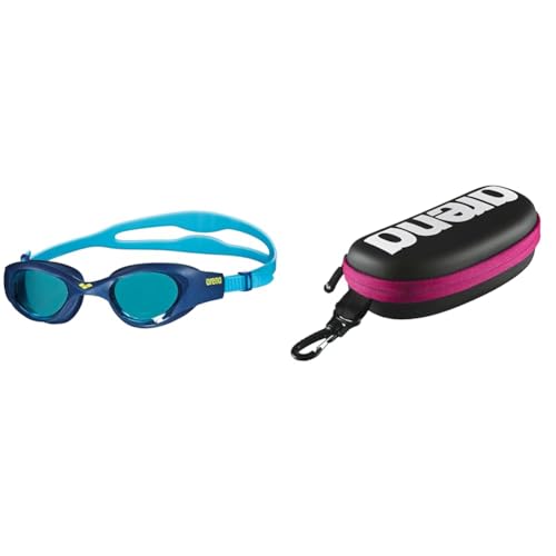 ARENA The One Junior Anti-Fog Schwimmbrille für Kinder & Swim Brillenetui, Brillenetui Hardcase, Brillenetui Hartschale, Schwarz ARENA The One Junior Anti-Fog Schwimmbrille für Kinder & Swim Brillenetui, Brillenetui Hardcase, Brillenetui Hartschale, Schwarz von ARENA