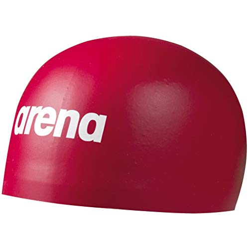 ARENA Unisex-Adult Soft Badekappe 3D, RED, M von ARENA