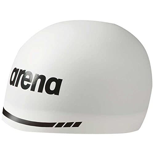 arena Unisex-Adult Soft Badekappe 3D, White, XL arena Unisex-Adult Soft Badekappe 3D, White, XL von ARENA