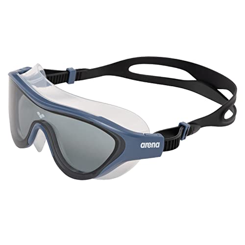 arena The One Mask Anti-Fog Schwimmmaske für Erwachsene, Schwimmmaske mit Großen Gläsern, UV-Schutz, Selbstjustierender Nasensteg, Orbit-Proof Dichtungen, Blau arena The One Mask Anti-Fog Schwimmmaske für Erwachsene, Schwimmmaske mit Großen Gläsern, UV-Schutz, Selbstjustierender Nasensteg, Orbit-Proof Dichtungen, Blau von ARENA