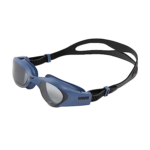 arena The One Anti-Fog Schwimmbrille Unisex für Erwachsene, Schwimmbrille mit Breiten Gläsern, UV-Schutz, Selbstjustierender Nasensteg, Orbit-Proof Dichtungen von ARENA