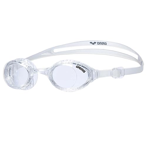 arena Air-Soft Anti-Fog Schwimmbrille Unisex für Erwachsene, Schwimmbrille mit Breiten Gläsern, UV-Schutz, Selbstjustierender Nasensteg, Air-Seals Dichtungen von ARENA