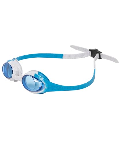 arena Spider Kids Anti-Fog Schwimmbrille für Kinder, Kinder-Schwimmbrille mit UV-Schutz, Selbstjustierender Nasensteg, Hypoallergenische Silikon Dichtungen von ARENA