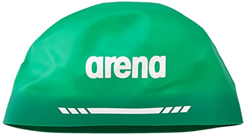 Arena Unisex – Erwachsene 3D Soft Badekappe, Green, L Arena Unisex – Erwachsene 3D Soft Badekappe, Green, L von ARENA