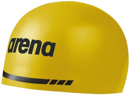 Arena Unisex – Erwachsene 3D Soft Badekappen, Yellow, L von ARENA