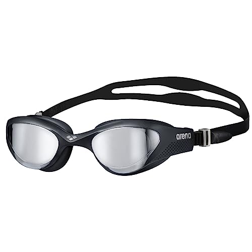 arena The One Mirror Unisex-Schwimmbrille für Erwachsene, Schwimmbrille mit Großen Verspiegelten Gläsern, Antibeschlag-Behandlung, UV-Schutz, Selbstjustierender Nasensteg, Orbit-Proof-Dichtungen arena The One Mirror Unisex-Schwimmbrille für Erwachsene, Schwimmbrille mit Großen Verspiegelten Gläsern, Antibeschlag-Behandlung, UV-Schutz, Selbstjustierender Nasensteg, Orbit-Proof-Dichtungen von ARENA