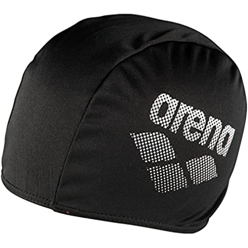 Arena Unisex-Youth Polyester II JR Badekappen für Schwimmer, Schwarz, NS Arena Unisex-Youth Polyester II JR Badekappen für Schwimmer, Schwarz, NS von ARENA