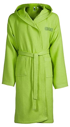 arena Waffle Hooded Robe Bademäntel, Lime, XS arena Waffle Hooded Robe Bademäntel, Lime, XS von ARENA