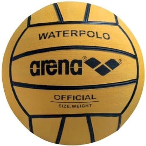 Arena 0000095202 Ball watepolo, Herren, Yellow/Black, Einheitsgröße von ARENA