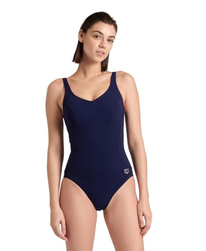 Arena Damen Women's Bodylift Manuela Back One Piece Swimsuit, Navy, 38 EU von ARENA