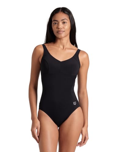 Arena Damen Women's Bodylift Manuela Back One Piece Swimsuit, Schwarz, 44 EU von ARENA